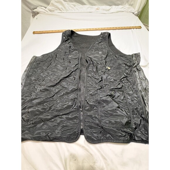 Gule Gule Unisex Heated Vest Adjustable Size Large w/ Zipper for Outdoors Black - Picture 13 of 13